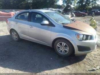  Salvage Chevrolet Sonic