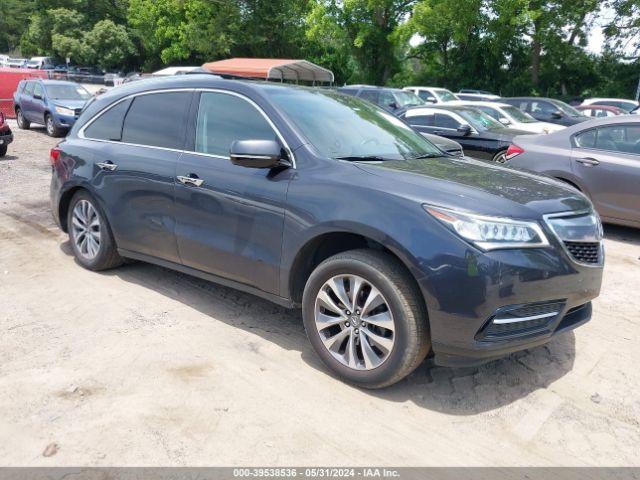  Salvage Acura MDX