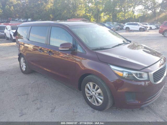  Salvage Kia Sedona