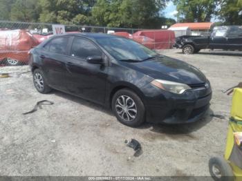  Salvage Toyota Corolla