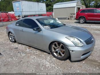  Salvage INFINITI G35