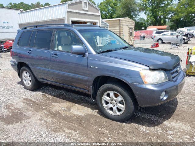  Salvage Toyota Highlander