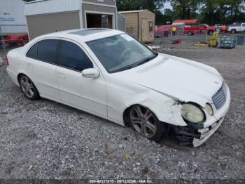  Salvage Mercedes-Benz E-Class