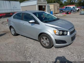  Salvage Chevrolet Sonic