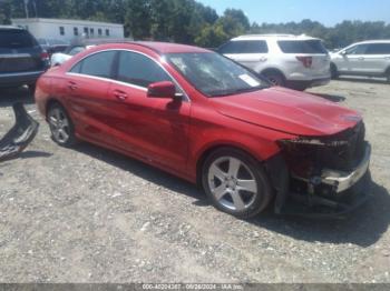  Salvage Mercedes-Benz Cla-class