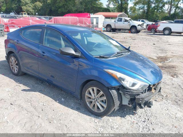  Salvage Hyundai ELANTRA