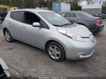  Salvage Nissan LEAF