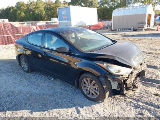  Salvage Hyundai ELANTRA