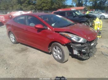  Salvage Hyundai ELANTRA