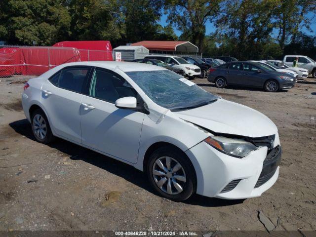  Salvage Toyota Corolla