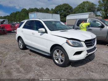  Salvage Mercedes-Benz M-Class