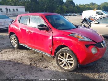  Salvage Nissan JUKE