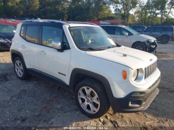  Salvage Jeep Renegade