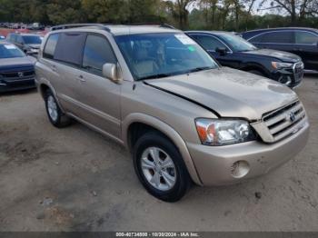  Salvage Toyota Highlander