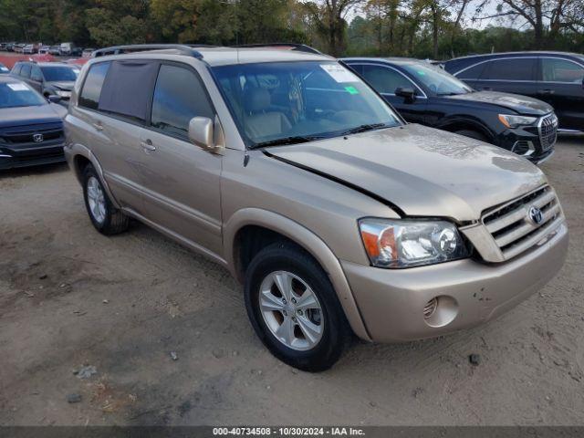  Salvage Toyota Highlander