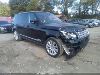  Salvage Land Rover Range Rover