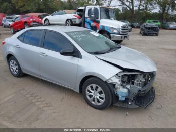  Salvage Toyota Corolla