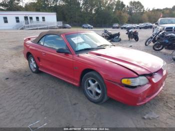  Salvage Ford Mustang