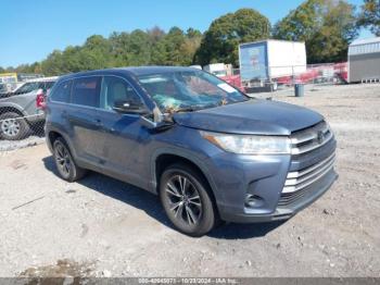  Salvage Toyota Highlander