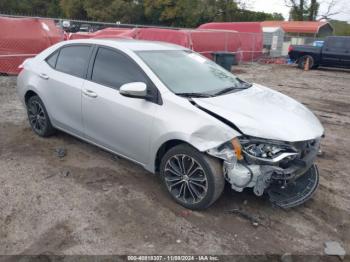  Salvage Toyota Corolla