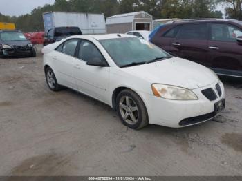  Salvage Pontiac G6