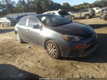  Salvage Toyota Corolla