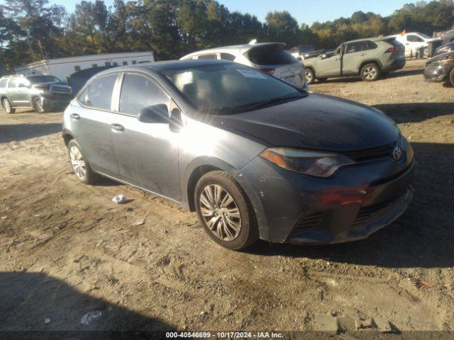  Salvage Toyota Corolla