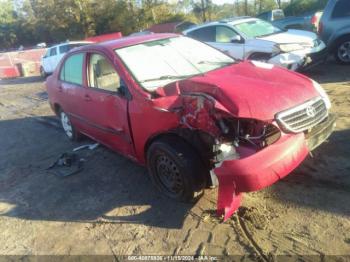  Salvage Toyota Corolla