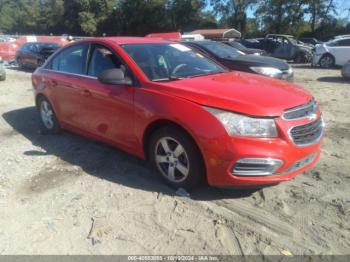  Salvage Chevrolet Cruze