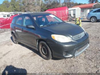  Salvage Toyota Matrix