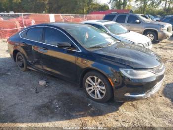  Salvage Chrysler 200