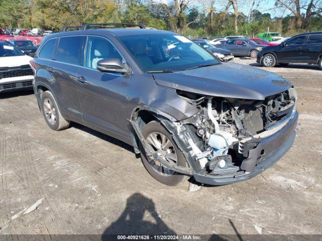  Salvage Toyota Highlander