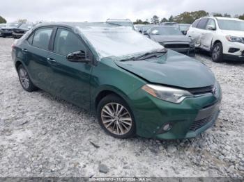  Salvage Toyota Corolla