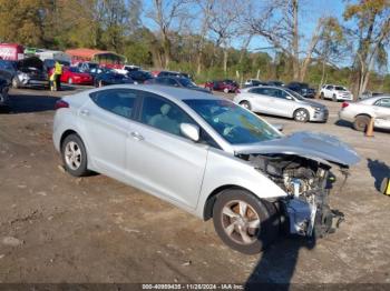  Salvage Hyundai ELANTRA