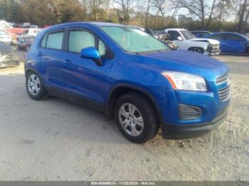  Salvage Chevrolet Trax