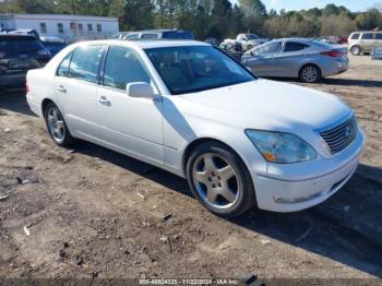  Salvage Lexus LS