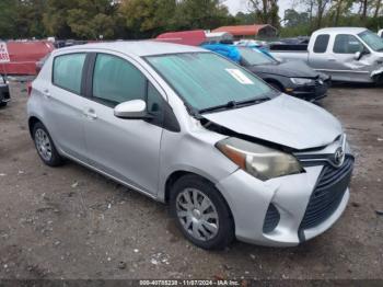  Salvage Toyota Yaris