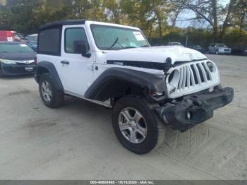  Salvage Jeep Wrangler