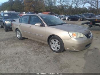  Salvage Chevrolet Malibu