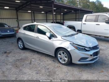  Salvage Chevrolet Cruze