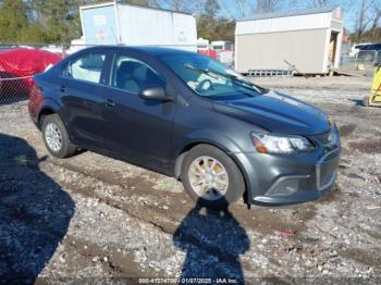  Salvage Chevrolet Sonic