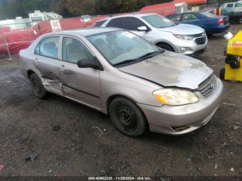  Salvage Toyota Corolla