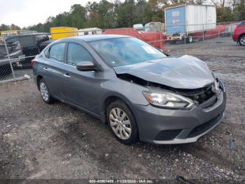  Salvage Nissan Sentra