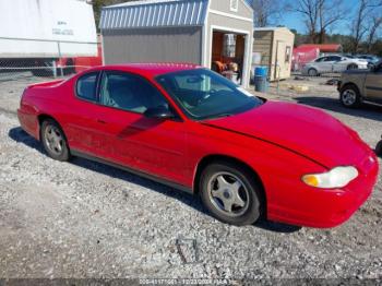  Salvage Chevrolet Monte Carlo