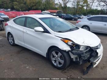  Salvage Hyundai ELANTRA