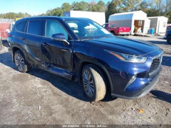  Salvage Toyota Highlander