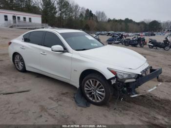  Salvage INFINITI Q50