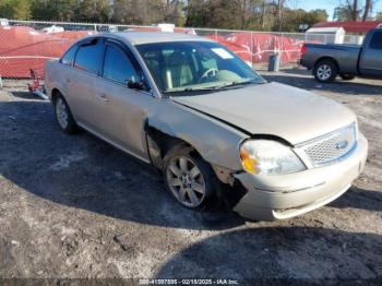  Salvage Ford Five Hundred