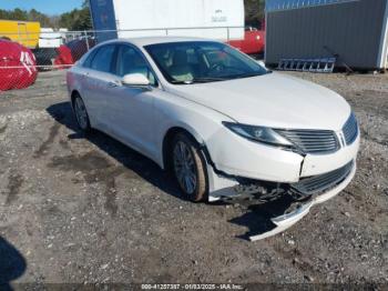  Salvage Lincoln MKZ