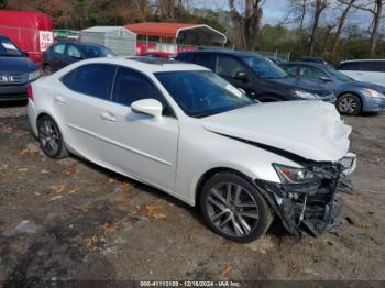  Salvage Lexus Is